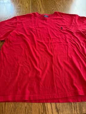 Vintage Polo Ralph Lauren Red T-Shirt XL